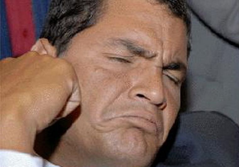 Rafael Correa, presidente de Ecuador.