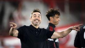 El Chacho Coudet tuvo un debut victorioso como DT de River.