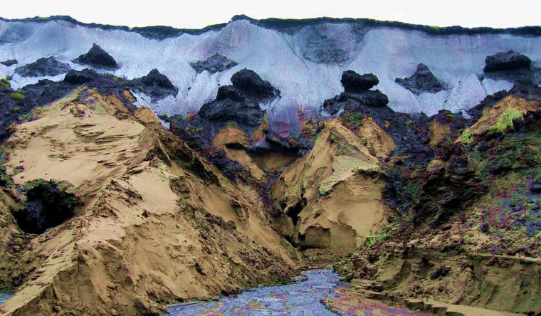 El permafrost, en peligro extremo. Foto: DPA