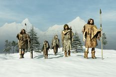 Los antiguos hombres habrían usado piercings en la Edad de Hielo. Foto: Shutterstock