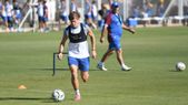 Santino Andino, durante el primer entrenamiento con Mariano Toedtli como DT. Se va. Santino Andino, durante el primer entrenamiento con Mariano Toedtli como DT. Se va.
