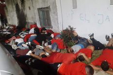 Los barras detenidos. Foto: @domenech_news