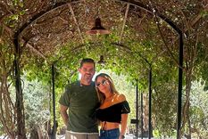 Gago se fue unos días de vacaciones junto a su pareja a Mendoza. Foto: @vero_laffitteok