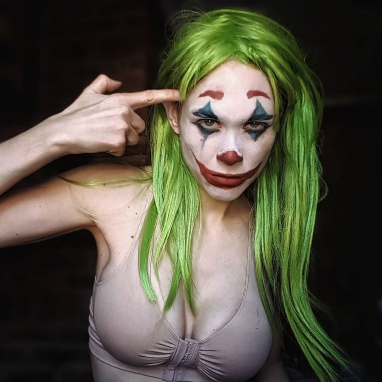 Lilia Lemoine personifica al Joker. Foto: Archivo