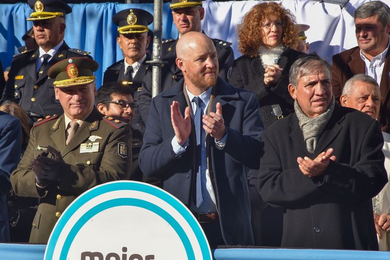 El intendente Esteban Allasino disfrutó la celebración El intendente Esteban Allasino disfrutó la celebración