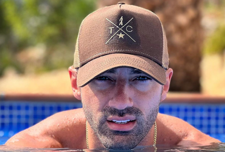 Hace muy poco, Toni Costa sufrió una fuerte caída en una clase de zumba. Foto: Instagram: toni