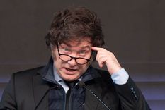 Javier Milei en la mira de Financial Times. Foto: Santiago Tagua/MDZ