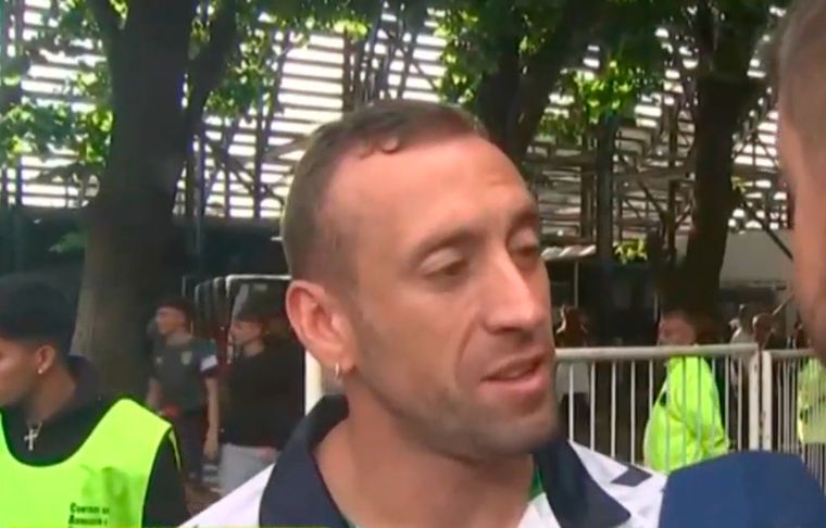 Brahian Alemán El volante de Gimnasia criticó duramente al árbitro del partido entre el Lobo y Boca.