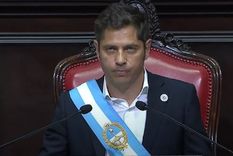 El gobernador de la provincia de Buenos Aires, Axel Kicillof, dará este lunes el discurso de apertura de sesiones ordinarias de la Legislatura bonaerense Foto: Prensa Gobierno de la Provincia de Buenos Aires