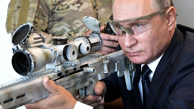 El ruso esgrime sus motivaciones por la invasión. Foto: Getty Images.