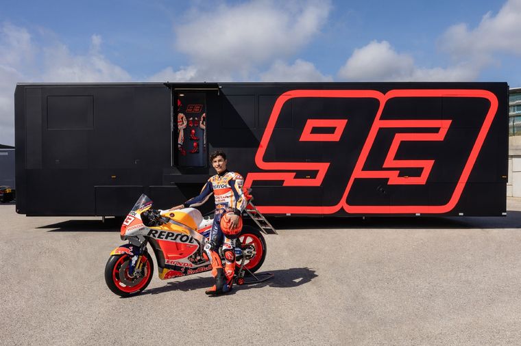 El motorhome del equipo de Marc Márquez podrá alquilarse Foto: Airbnb