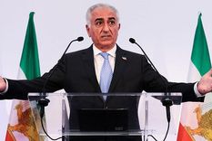 Reza Pahlavi, príncipe heredero del sha de Persia, se presenta como alternativa al actual gobierno de la república islamica.