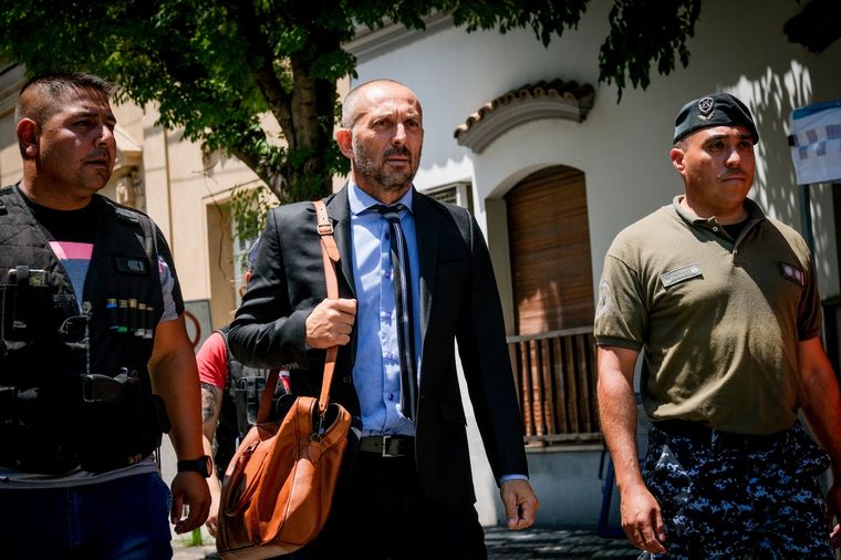 Hugo Tomei, abogado de los acusados. Foto: Télam