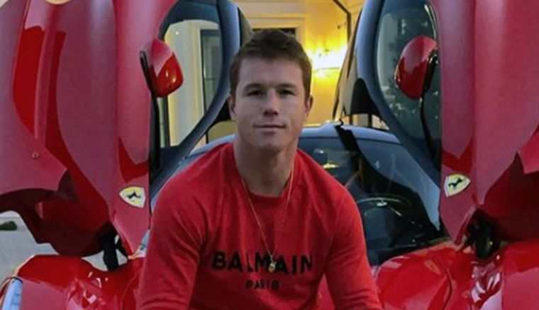 Foto: Instagram de Saúl Canelo Alvarez