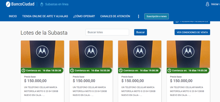 Celulares de distintas marcas son parte de la subasta de ARCA. Celulares de distintas marcas son parte de la subasta de ARCA.