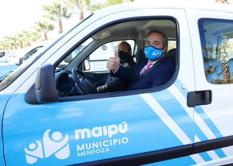 Stevanato fue chofer por un día.