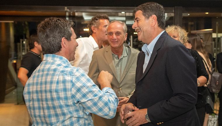 Andrés Peti Lombardi, Raúl Rufeil y Mario Abed. Foto: Santiago Abdón Tagua / MDZ
