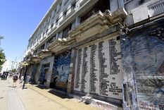 La fachada de lo que fue Cromañón, la escena de terror del 30 de diciembre de 2004 Foto: Juan Mateo Aberastain Zubimendi / MDZ.