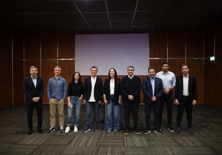 En la reunión de la mesa chica y la posterior discusión entre los diputados nacionales hubo momentos ríspidos y opiniones enfáticas en favor y en contra de apoyar cada iniciativa oficialista Foto: PRO Oficial