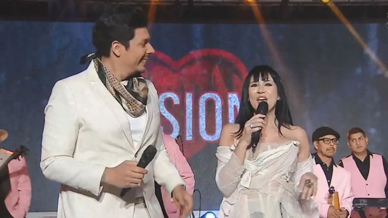 Marixa Balli volvió a ponerse al frente del clásico programa de la movida tropical. / Captura América TV