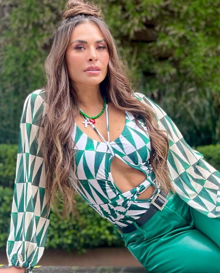 Galilea Montijo usa los shorts biker de esta manera Foto: Instagram