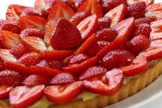 Tarta de fresas Foto: cookpad