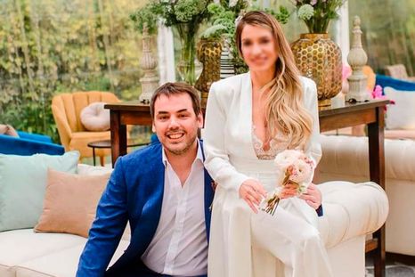 Ivo Rojnica y su esposa Foto: NA