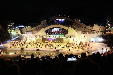 MDZol | Este 2025, la Fiesta Nacional de la Vendimia tendrá sólo una repetición. Foto: Santiago Tagua / MDZ