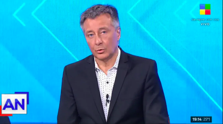 Rolando Graña se refirió a la desvinculación de Marcela Pagano de A24. Foto: Imagen de América TV