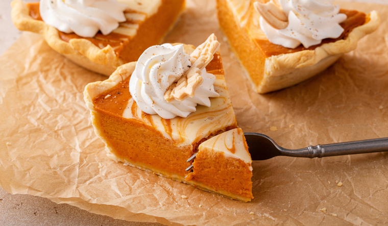 Tarta de calabaza sin azúcar agregado: un postre saludable Foto: Shutterstock