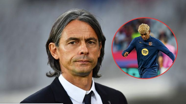 Filippo Inzaghi y una arriesgada comparación. Foto: Archivo Mdz