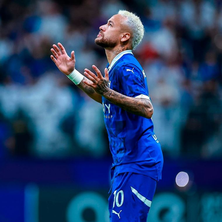 Al-Hilal no había inscripto a Neymar para la Saudi Pro League en este 2025. Foto: @neymarjr