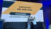 Gerardo Lorenzo ganó el premio al Ejecutivo del año. Gerardo Lorenzo ganó el premio al Ejecutivo del año.