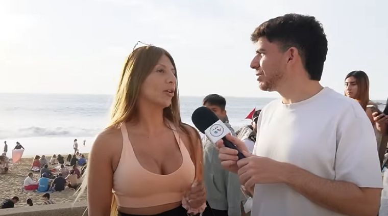 El youtuber fue asaltado durante su estadía en Chile Foto: Captura de video