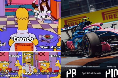 Franco Colapinto fue 8° en la qualy Sprint de Miami y las redes explotaron de memes. Franco Colapinto fue 8° en la qualy Sprint de Miami y las redes explotaron de memes.
