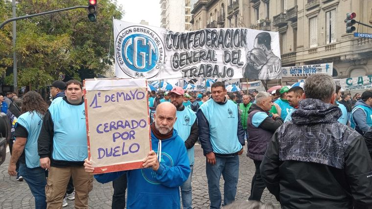 La CGT protagonizó este miércoles una de las movilizaciones más masivas de las últimas décadas Foto: Gonzalo Barrera/MDZ