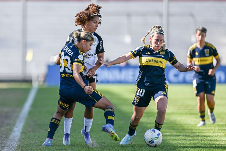 Boca no pudo contra Corinthians en la Libertadores Femenina.