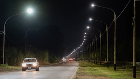 La comuna de San Martín lleva adelante un programa de mejora del alumbrado público. La comuna de San Martín lleva adelante un programa de mejora del alumbrado público.