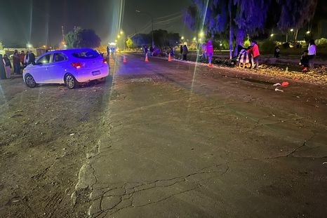 El accidente ocurrió durante la madrugada en Avenida Libertador El accidente ocurrió durante la madrugada en Avenida Libertador