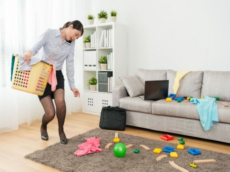 La limpieza y el orden previenen problemas de salud mental. Foto: Shutterstock