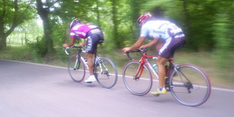 Ciclismo en San Carlos. Foto: MDZ