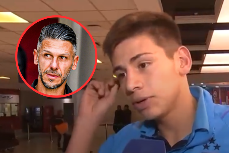 El Diablito Echeverri reveló que Demichelis lo sumará a los entrenamientos de la Primera de River