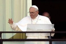 El papa dio un mensaje desde la clínica. Foto: Levante