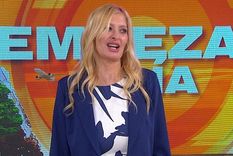 La comunicadora generó gran revuelo. Foto: Captura de video/ Empezar el Día La comunicadora generó gran revuelo. Foto: Captura de video/ Empezar el Día