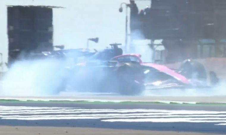 Complicado inicio para Pierre Gasly en Silverstone