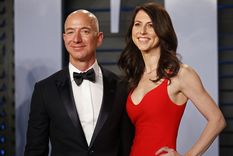 Jeff Bezos y MacKenzie Scott Foto: Reuters