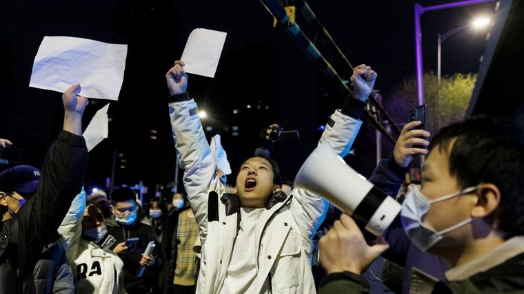 Las protestas fueron especialmente masivas en el país. Foto: ElPaís.