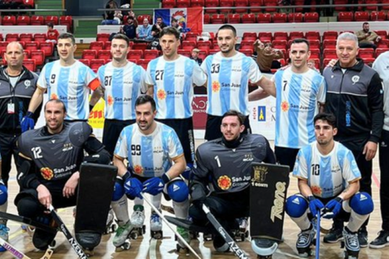 Argentina comienza su preparación para la Copa del Mundo de Novara. Foto: Comité Nacional Hockey Patín
