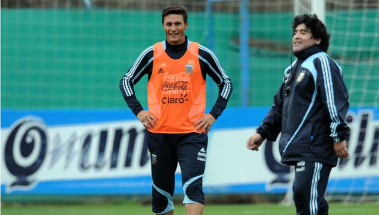 Javier Zanetti fue leyenda en Inter y la Selección argentina, pero se quedó sin Mundial en 2006 y 2010. Foto: El Gráfico.