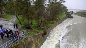 La borrasca Leonardo desestabilizó el nivel de muchos ríos del país. La borrasca Leonardo desestabilizó el nivel de muchos ríos del país.
